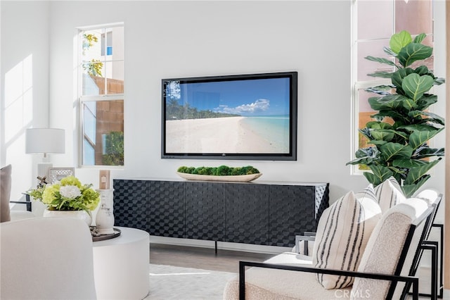 196 Episode, Irvine, CA 92618 - sitting room with wood finished floors