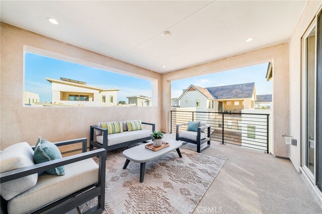 196 Episode, Irvine, CA 92618 - view of patio with a balcony and an outdoor hangout area