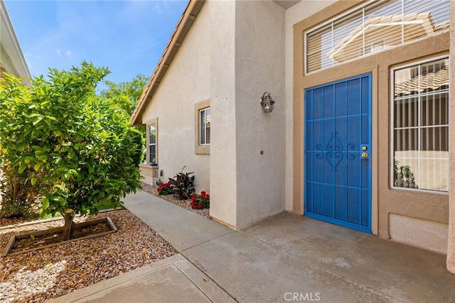 6249 Firestone Cir, Banning, CA 92220 - view of exterior entry with stucco siding