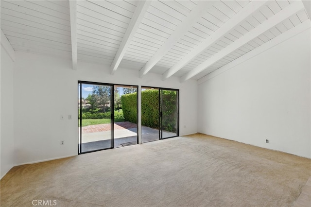 4424 Park Jazmin, Calabasas, CA 91302 - spare room with carpet and wood ceiling