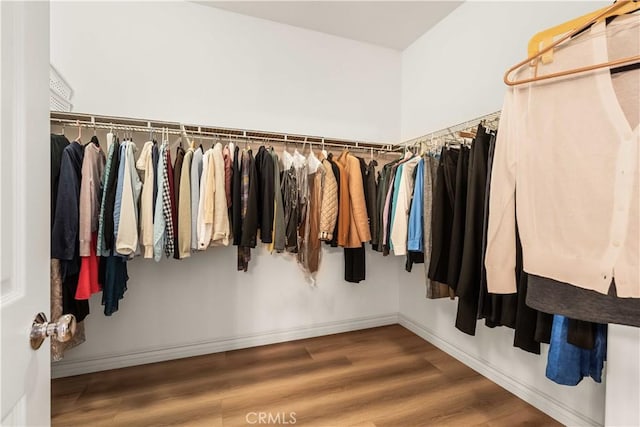 23911 Brio Ct, Valencia, CA 91354 - spacious closet with wood finished floors