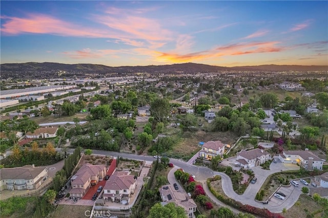 451 Avenida Esplendor, Walnut, CA 91789 - aerial view at dusk of a mountain view and a residential view