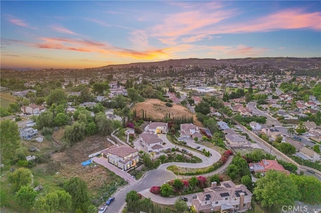 451 Avenida Esplendor, Walnut, CA 91789 - aerial overview of property's location with nearby suburban area and mountains