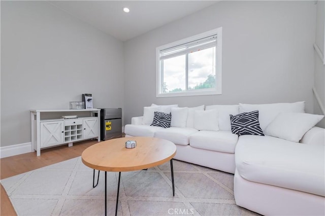 451 Avenida Esplendor, Walnut, CA 91789 - living room featuring wood finished floors, recessed lighting, and baseboards