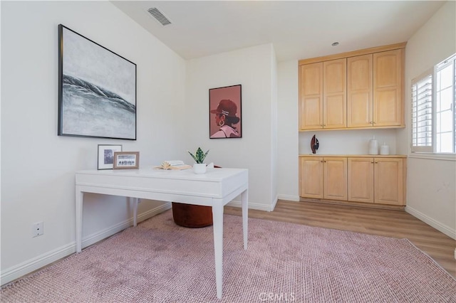 338 Calle Vis, Walnut, CA 91789 - office area with light wood-style flooring and light colored carpet