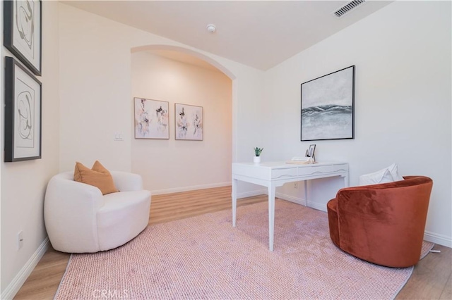 338 Calle Vis, Walnut, CA 91789 - office space featuring arched walkways and light wood-style flooring