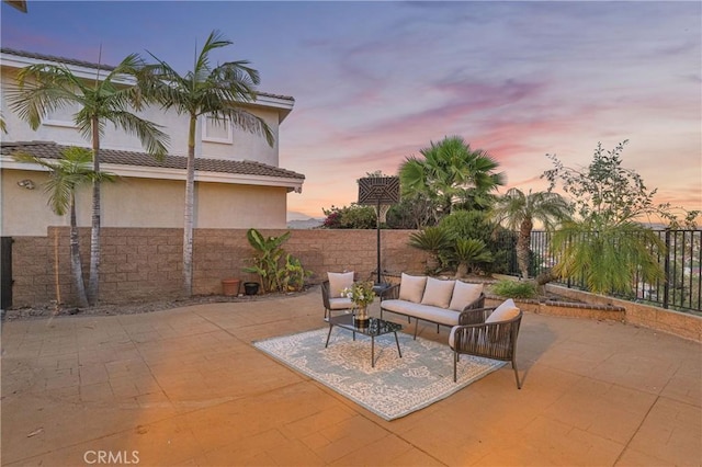 338 Calle Vis, Walnut, CA 91789 - fenced backyard with a patio and an outdoor living space