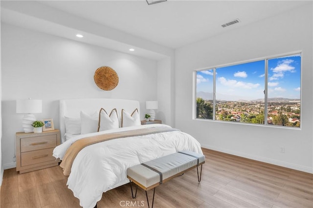 338 Calle Vis, Walnut, CA 91789 - bedroom with recessed lighting and wood finished floors