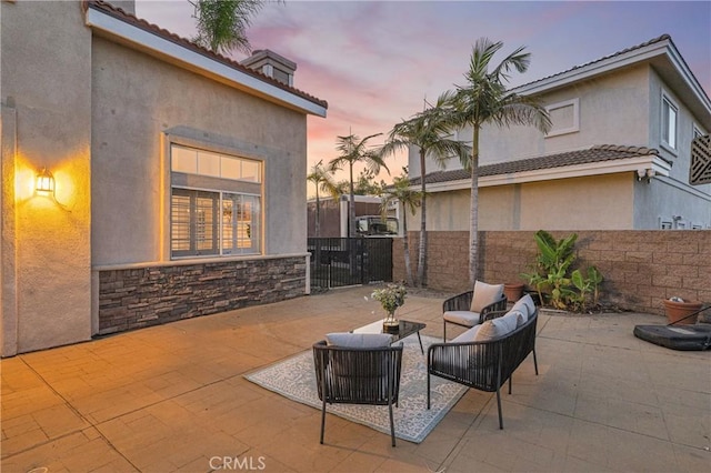 338 Calle Vis, Walnut, CA 91789 - view of patio / terrace with an outdoor living space