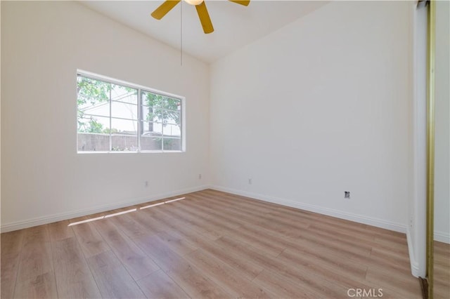 338 Calle Vis, Walnut, CA 91789 - unfurnished room with light wood-style flooring and ceiling fan