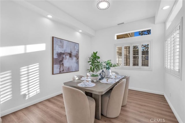 338 Calle Vis, Walnut, CA 91789 - dining room featuring recessed lighting and wood finished floors