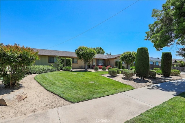 442 R St, Merced, CA 95341 - view of ranch-style house