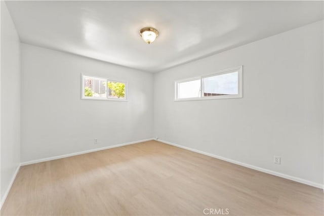 2021 Elanita Dr, San Pedro, CA 90732 - empty room featuring light wood-style flooring and baseboards