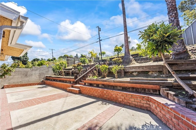 2021 Elanita Dr, San Pedro, CA 90732 - view of patio featuring a fenced backyard