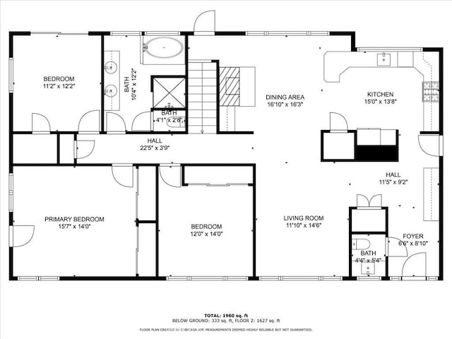 3602 S Walker Ave, San Pedro, CA 90731 - floor plan / room layout