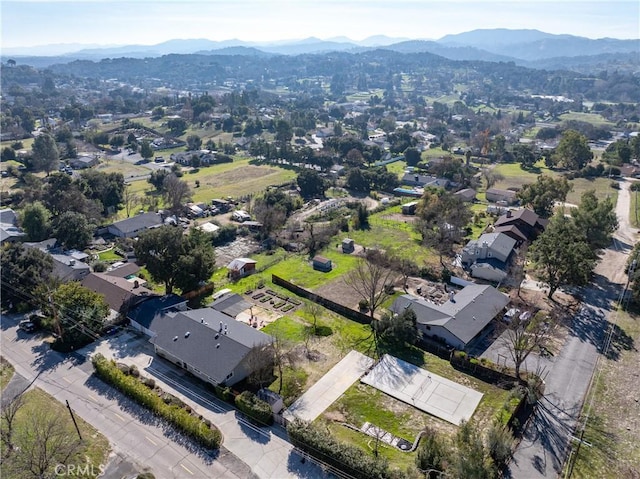 3500 Colima Rd, Atascadero, CA 93422 - aerial view of property's location with a mountainous background and nearby suburban area