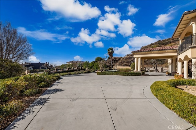 475 W 26th St, Upland, CA 91784 - view of concrete driveway