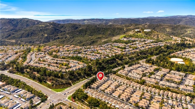59 Cape Victoria, Aliso Viejo, CA 92656 - aerial view of property's location with mountains and nearby suburban area