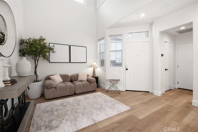 59 Cape Victoria, Aliso Viejo, CA 92656 - living area with light wood-type flooring and recessed lighting