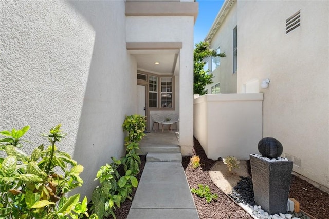 59 Cape Victoria, Aliso Viejo, CA 92656 - doorway to property with stucco siding