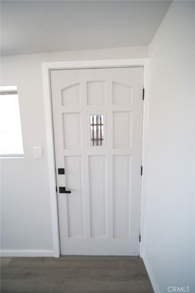 1336 W 118th St, Los Angeles, CA 90044 - detailed view of baseboards and wood finished floors
