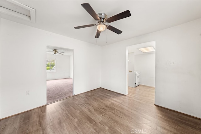 368 W St, Upland, CA 91786 - unfurnished room featuring wood finished floors and a ceiling fan