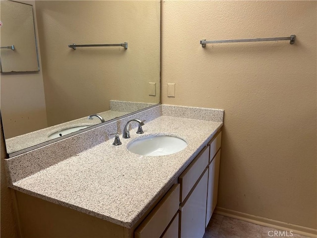 4499 Via Marisol Unit 327, Los Angeles, CA 90042 - bathroom featuring vanity and tile patterned floors