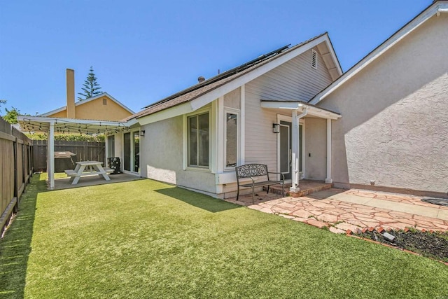 2610 Hillridge Ln, Spring Valley, CA 91977 - back of house featuring a fenced backyard, a patio, and stucco siding