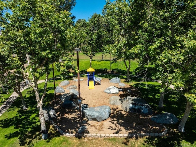 2610 Hillridge Ln, Spring Valley, CA 91977 - view of yard with a playground