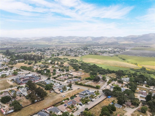 448 Grove Ln, Nipomo, CA 93444 - aerial overview of property's location featuring mountains and nearby suburban area