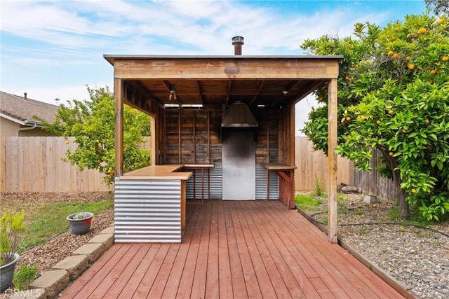 448 Grove Ln, Nipomo, CA 93444 - view of wooden terrace