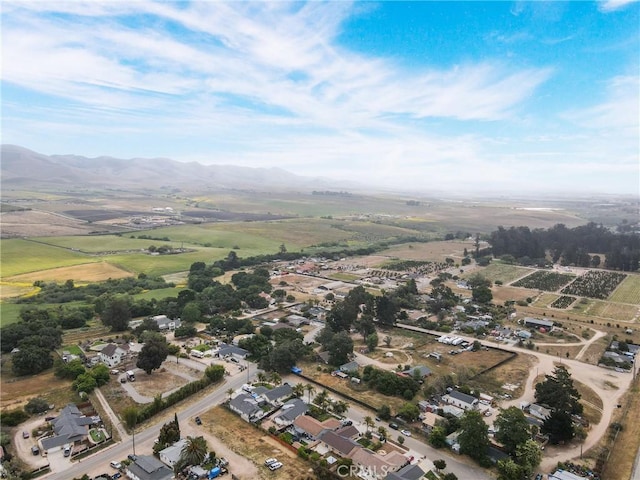 448 Grove Ln, Nipomo, CA 93444 - aerial view of property and surrounding area with a mountain backdrop