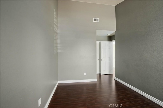 9788 Balaton St, Rancho Cucamonga, CA 91737 - unfurnished room with dark wood-style flooring