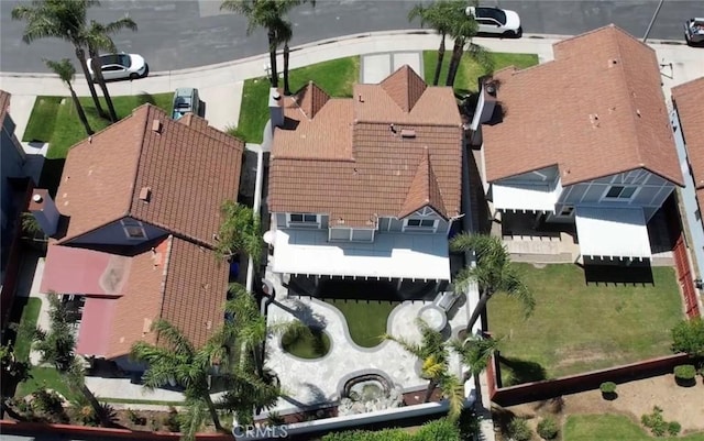 drone / aerial view