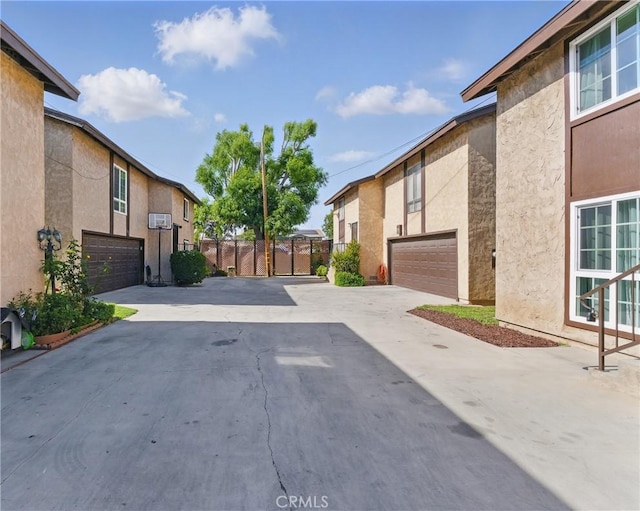 13722 Cerise Ave, Hawthorne, CA 90250 - view of concrete driveway with a residential view