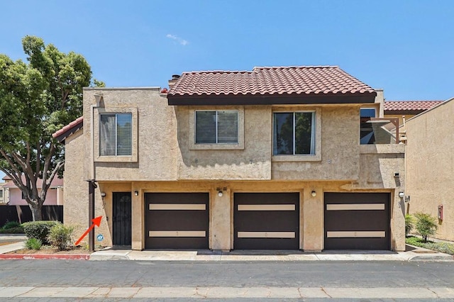514 Jamacha Rd Unit 17, El Cajon, CA 92019 - multi unit property featuring an attached garage, stucco siding, and a tiled roof