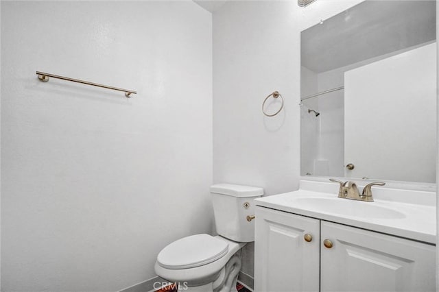 600 W 3rd St Unit A115, Santa Ana, CA 92701 - bathroom featuring toilet, vanity, and a shower