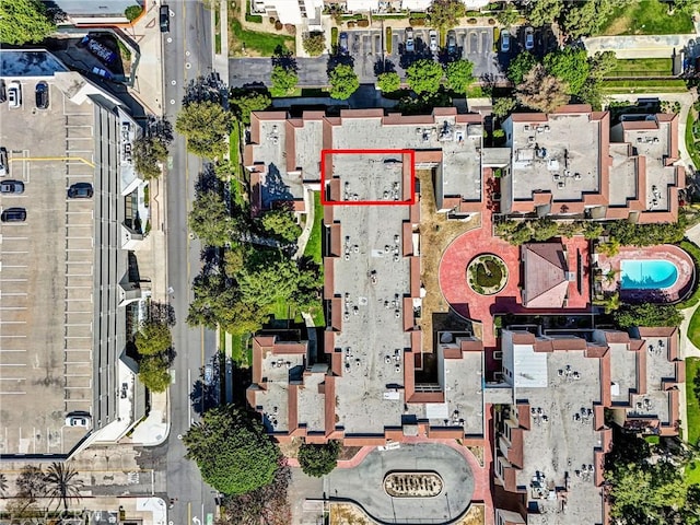 600 W 3rd St Unit A115, Santa Ana, CA 92701 - aerial view of property and surrounding area