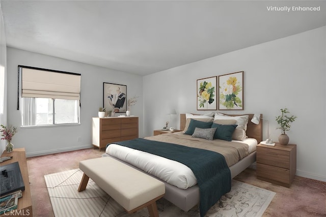 600 W 3rd St Unit A115, Santa Ana, CA 92701 - bedroom featuring baseboards and carpet floors