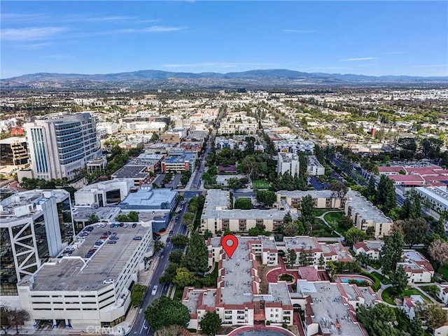 600 W 3rd St Unit A115, Santa Ana, CA 92701 - bird's eye view of a mountainous background