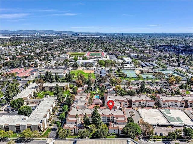 600 W 3rd St Unit A115, Santa Ana, CA 92701 - aerial overview of property's location