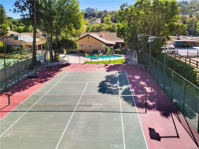 22329 Plummer St, Chatsworth, CA 91311 - view of tennis court featuring fence