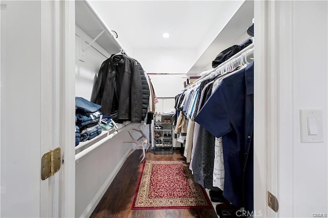 22329 Plummer St, Chatsworth, CA 91311 - spacious closet featuring wood finished floors