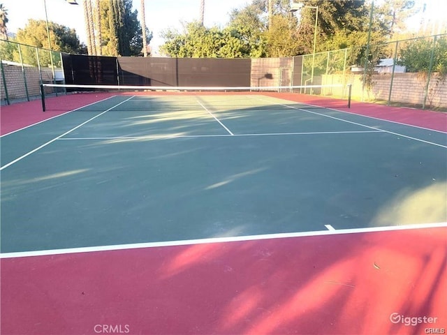 22329 Plummer St, Chatsworth, CA 91311 - view of tennis court featuring fence and community basketball court