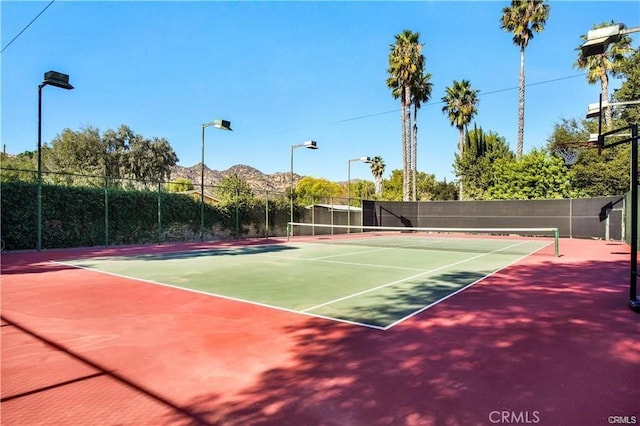 22329 Plummer St, Chatsworth, CA 91311 - view of tennis court with community basketball court and fence