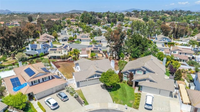 30872 Kiowa River Ct, Temecula, CA 92591 - aerial perspective of suburban area featuring a mountain backdrop