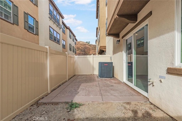 26703 Lexington Ln, Saugus, CA 91350 - view of patio with fence and cooling unit