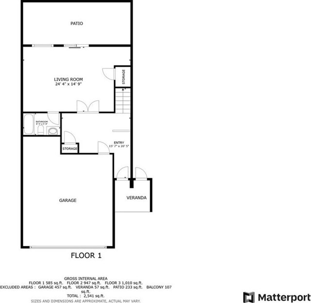 26703 Lexington Ln, Saugus, CA 91350 - property floor plan