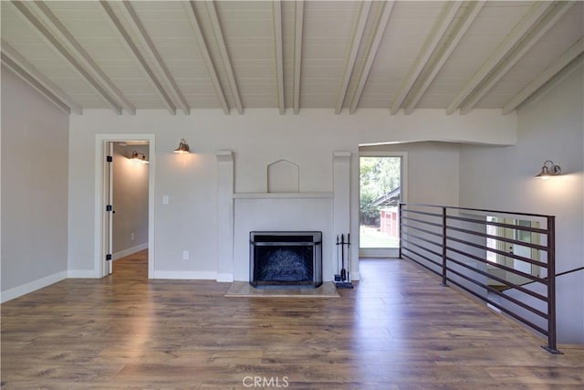 810 Meinecke Ave, San Luis Obispo, CA 93405 - unfurnished living room featuring wood finished floors and a fireplace