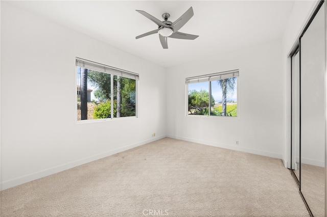 4462 Fallsbrae Rd, Fallbrook, CA 92028 - unfurnished bedroom with a closet, light carpet, and baseboards